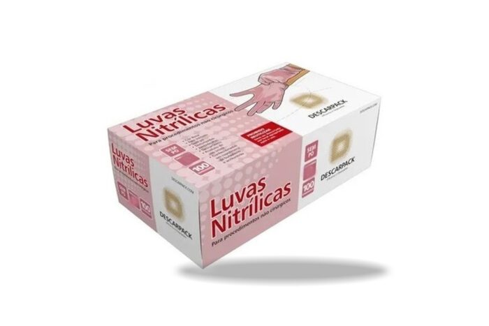 Luva  Nitrílica - caixa com 100 Uds - Imagem 2